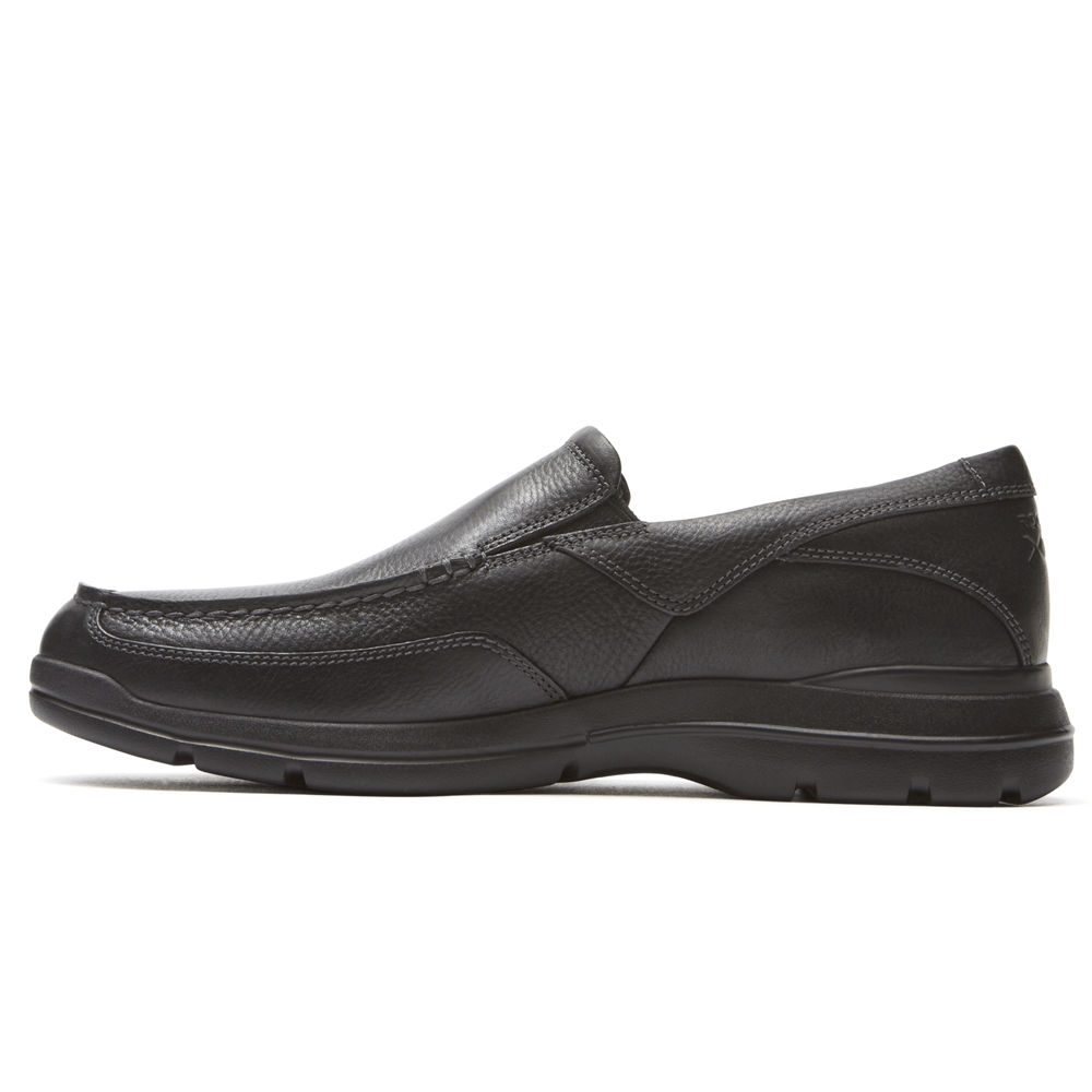 Rockport Slip-On For Mens Black - Junction Point - VH4093678